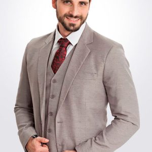 Terno Slim Areia